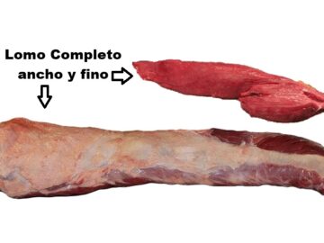 Lomo completo - ancho y fino