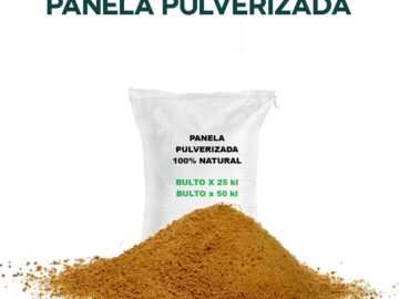 Panela Granulada Pulverizada